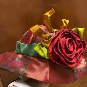 Girl toddlers Flower hat -homemade